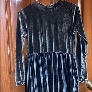 Velour Dress
